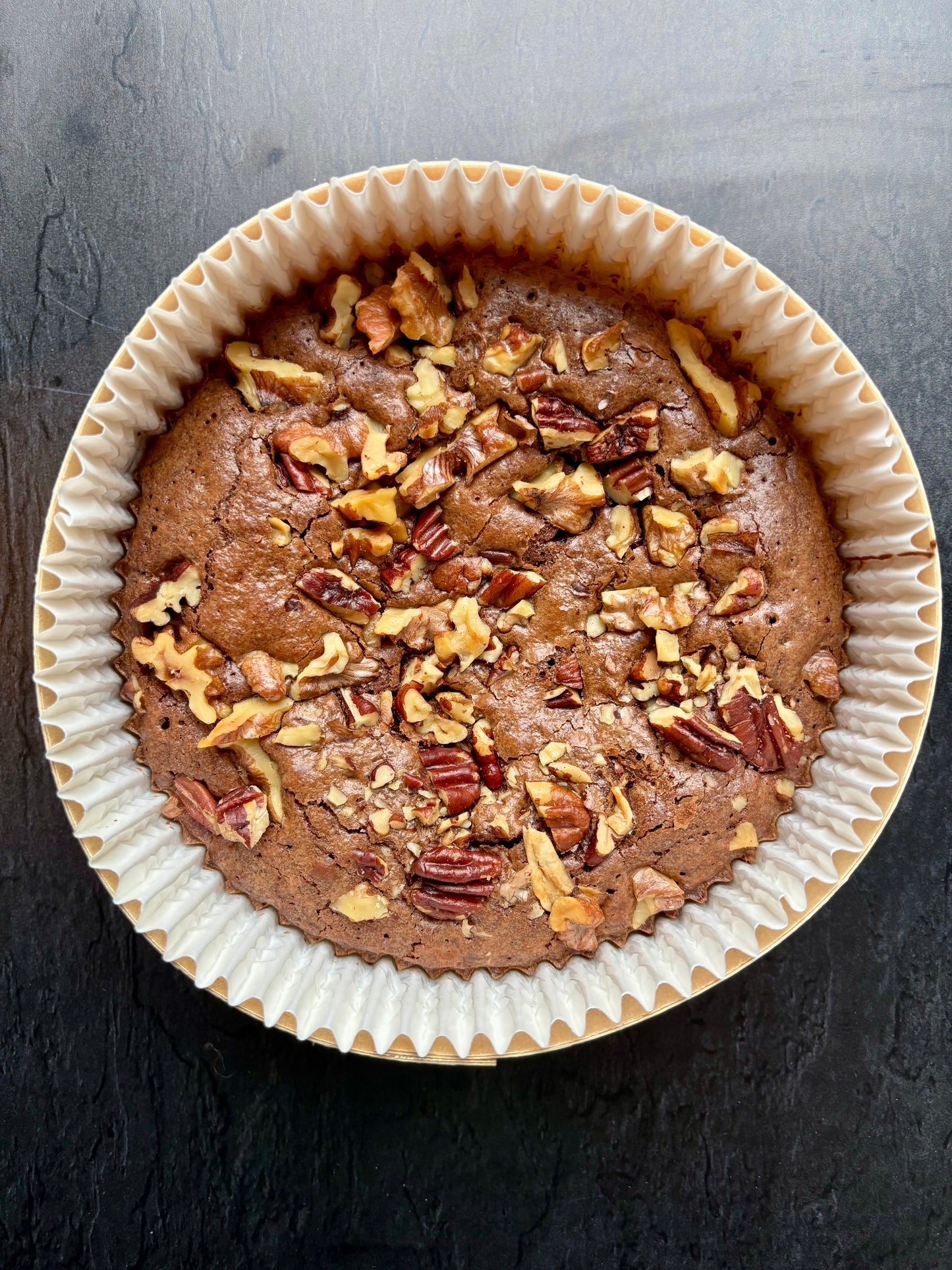 Moelleux au chocolat et noix