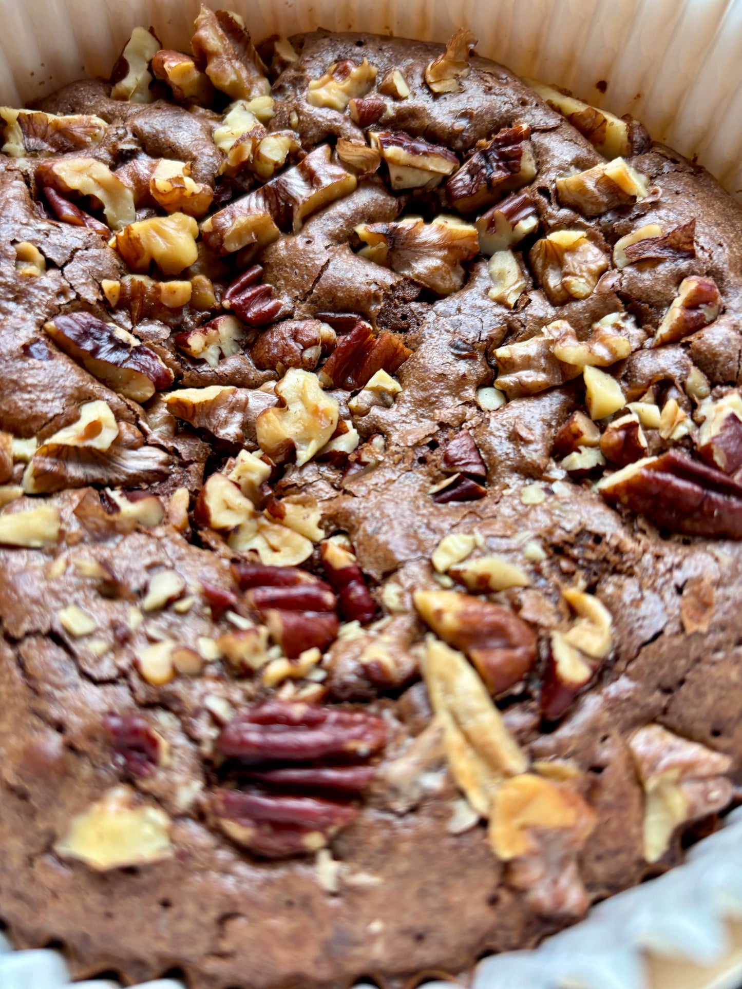 Moelleux au chocolat et noix