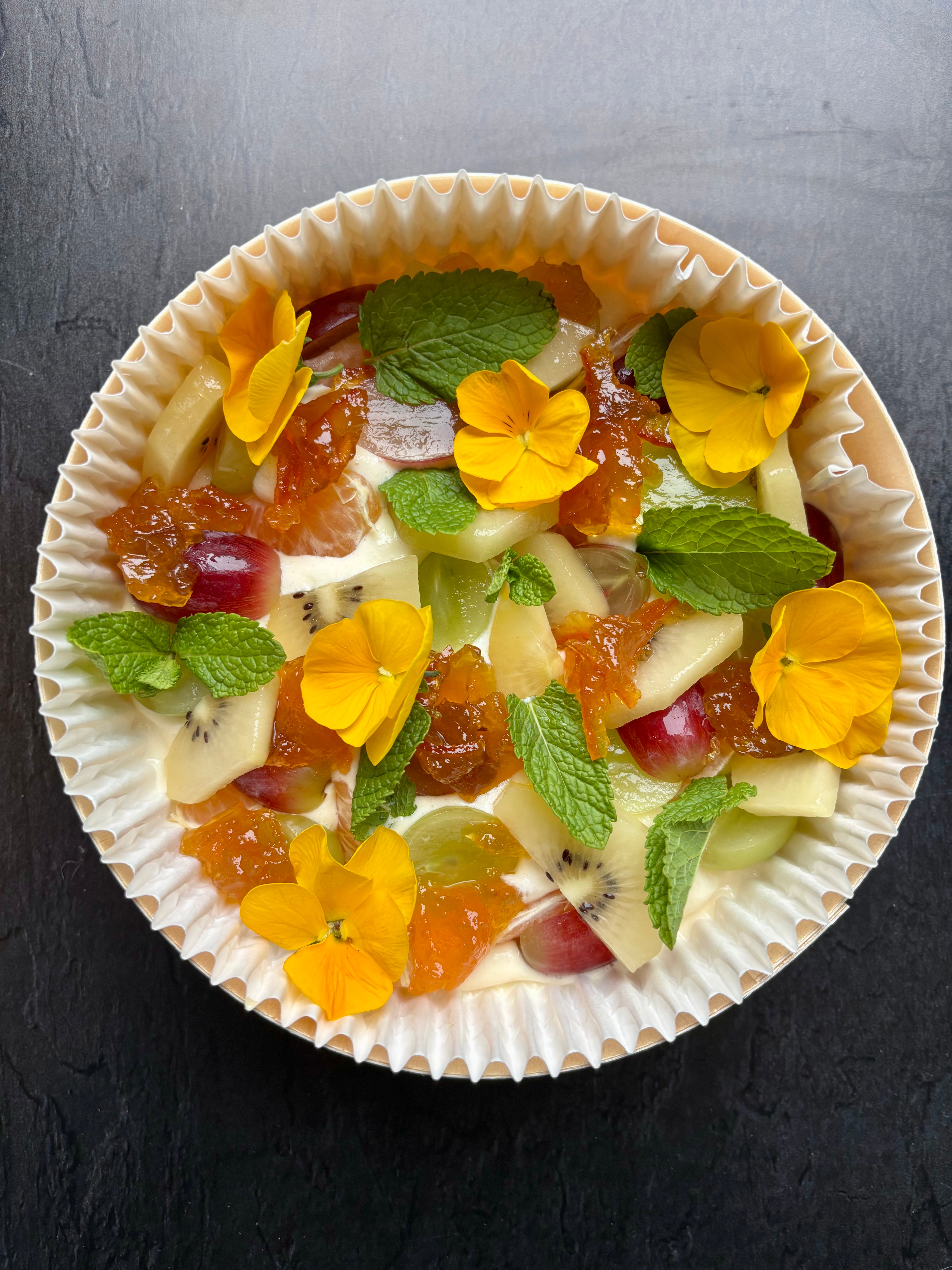 Fruits et mascarpone